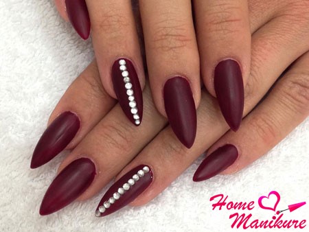 bordowy manicure paznokcie foto design lakier do paznokci bordowy manicure paznokcie foto design lakier do paznokci