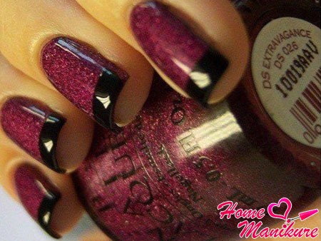 bordowy manicure paznokcie foto design lakier do paznokci bordowy manicure paznokcie foto design lakier do paznokci