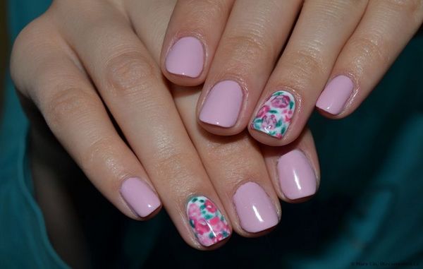 beżowy manicure beżowy manicure
