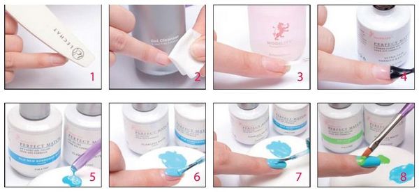beżowy manicure beżowy manicure