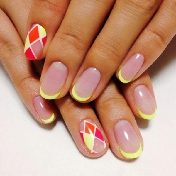 gradientowy manicure gradientowy manicure