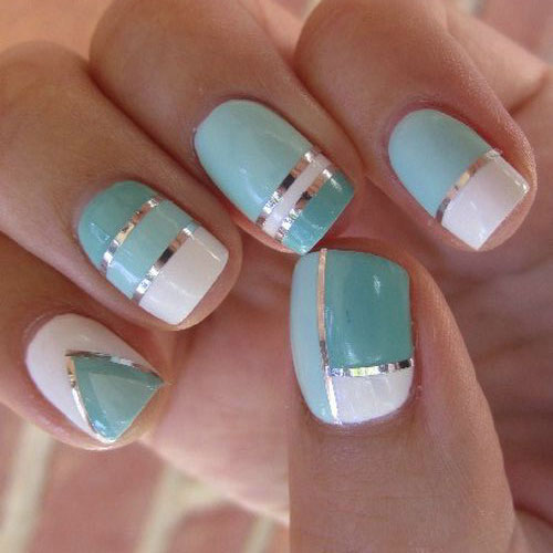 fantazyjne pomysły na manicure na krótkie paznokcie zaprojektuj krótkie paznokcie