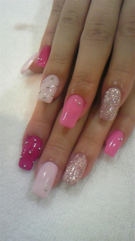wielobarwny manicure wielobarwny manicure
