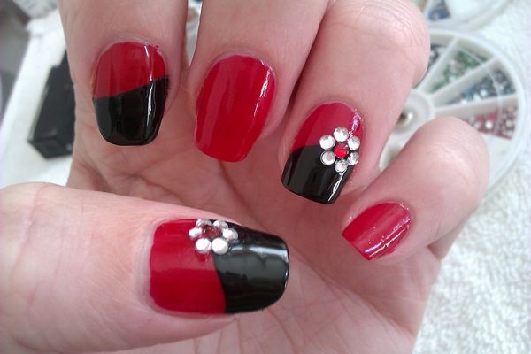 wielobarwny manicure wielobarwny manicure