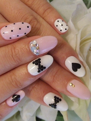 wielobarwny manicure wielobarwny manicure