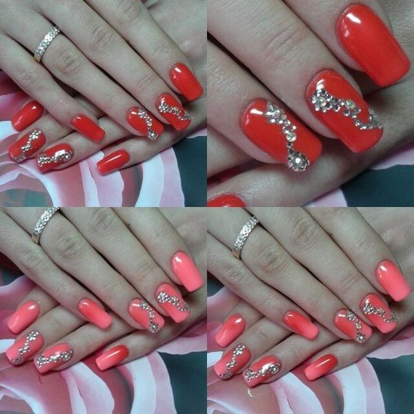 wielobarwny manicure wielobarwny manicure