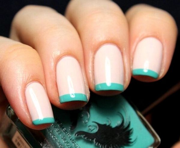 beżowy manicure beżowy manicure
