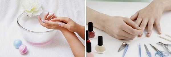 manicure europejski