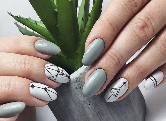 beżowy manicure beżowy manicure
