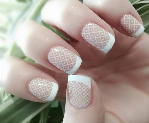 projekt francuskiego manicure projekt do manicure