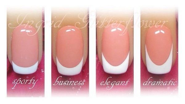 Francuski manicure manicure francuski