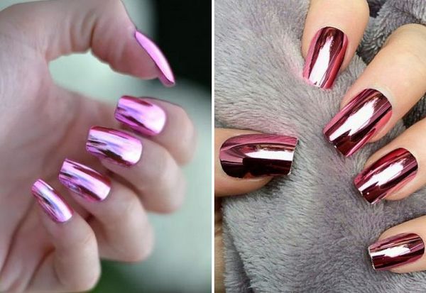 manicure wiśniowy manicure wiśniowy