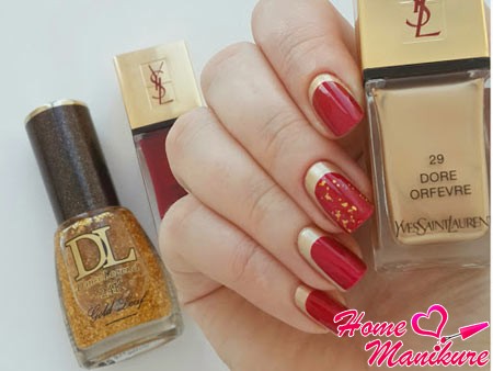 antifrench zrobić zdjęcie wideo manicure żel polski do domu w domu Francuski manicure