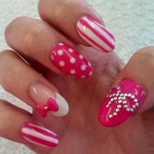 beżowy manicure beżowy manicure