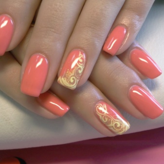 beżowy manicure beżowy manicure