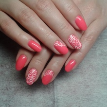 beżowy manicure beżowy manicure