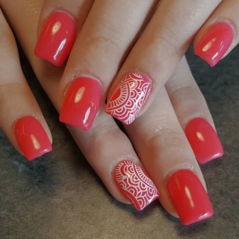 beżowy manicure beżowy manicure