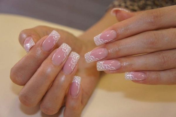 beżowy manicure beżowy manicure