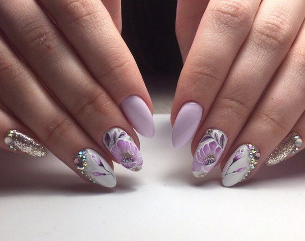 beżowy manicure beżowy manicure