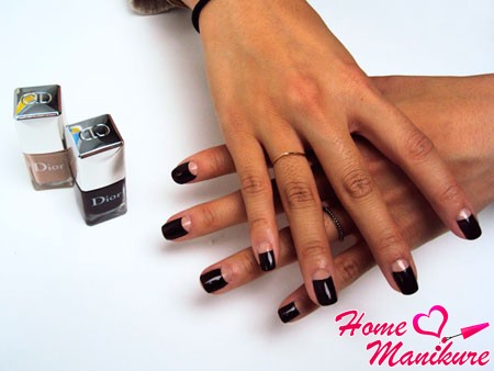 beżowy manicure beżowy manicure