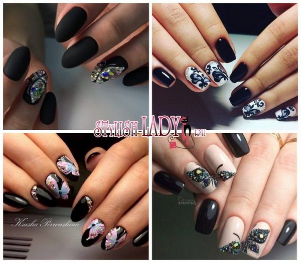manicure z motylami na paznokciach manicure z motylami na paznokciach