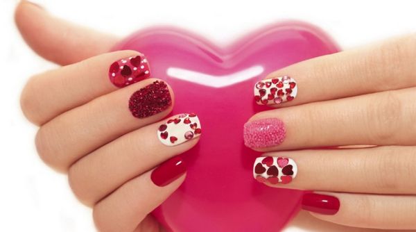 beżowy manicure beżowy manicure