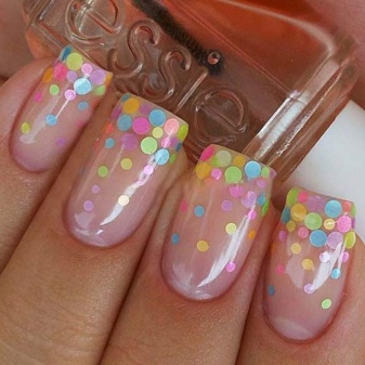 beżowy manicure beżowy manicure