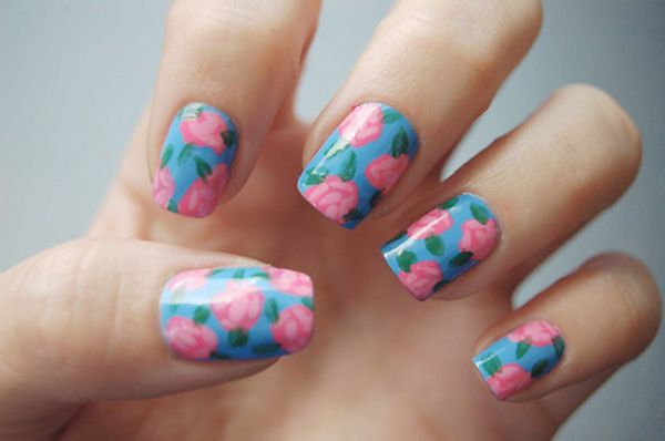 beżowy manicure beżowy manicure
