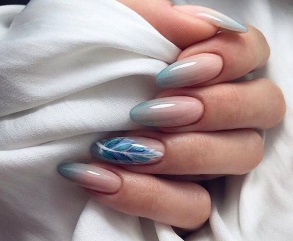 gradientowy manicure gradientowy manicure