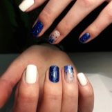 beżowy manicure beżowy manicure