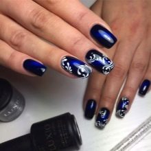 beżowy manicure beżowy manicure