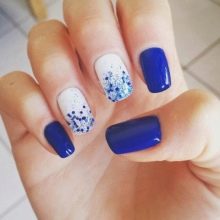 beżowy manicure beżowy manicure