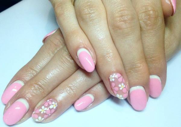 beżowy manicure beżowy manicure