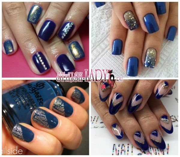 manicure złoty brokat manicure złoty brokat