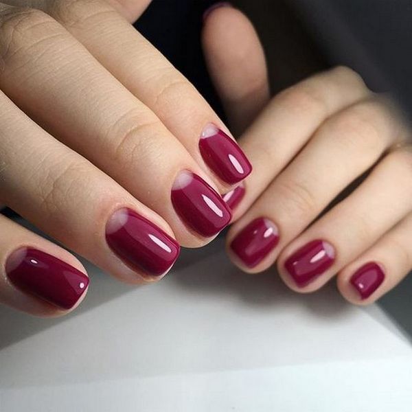 beżowy manicure beżowy manicure