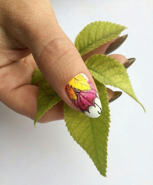 beżowy manicure beżowy manicure