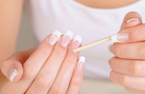 nieobrzynany europejski manicure manicure europejski