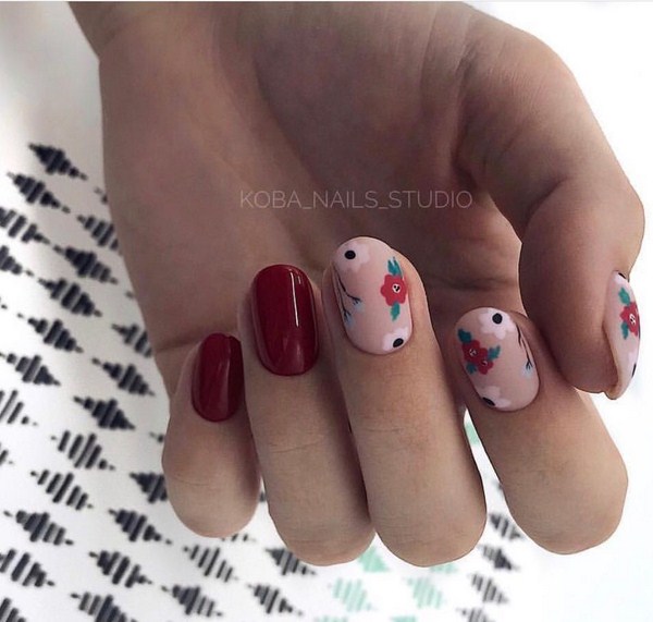 gradientowy manicure gradientowy manicure
