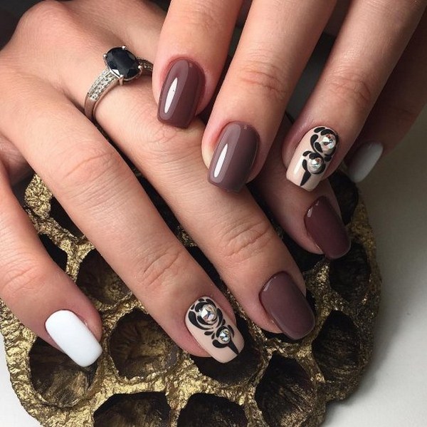 gradientowy manicure gradientowy manicure