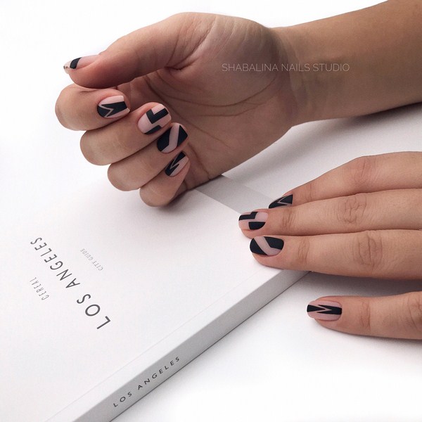 gradientowy manicure gradientowy manicure