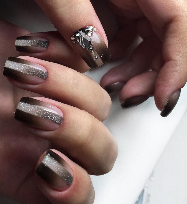 gradientowy manicure gradientowy manicure