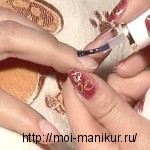 materiały i narzędzia projekt do manicure