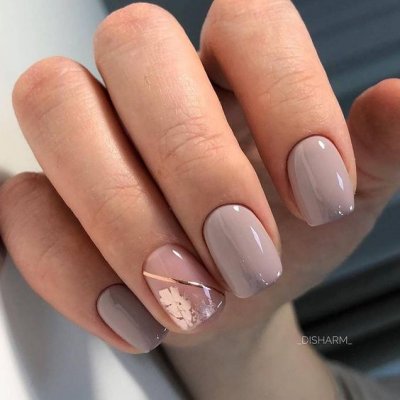 beżowy manicure beżowy manicure