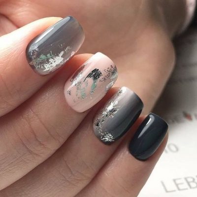 beżowy manicure beżowy manicure