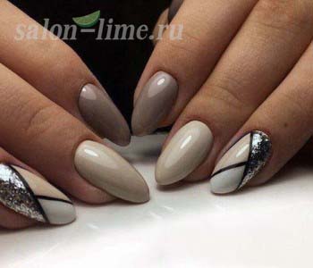 beżowy manicure beżowy manicure