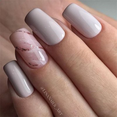 beżowy manicure beżowy manicure