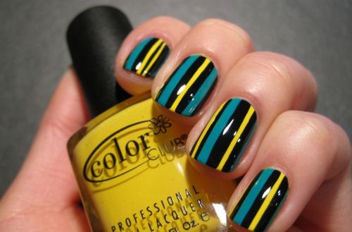 Francuski manicure paski szelaku