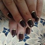beżowy manicure beżowy manicure