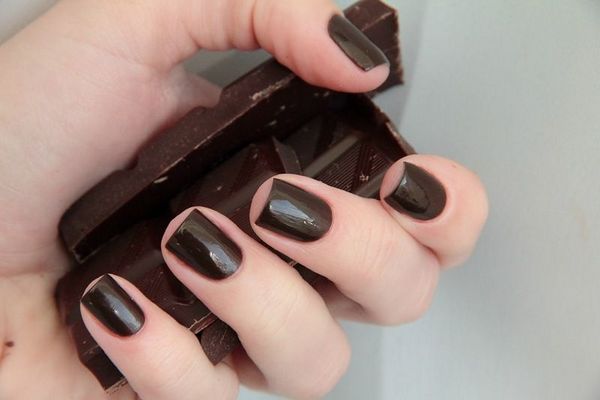 beżowy manicure beżowy manicure