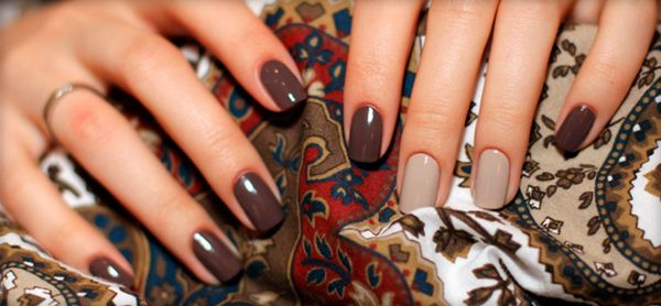 beżowy manicure beżowy manicure